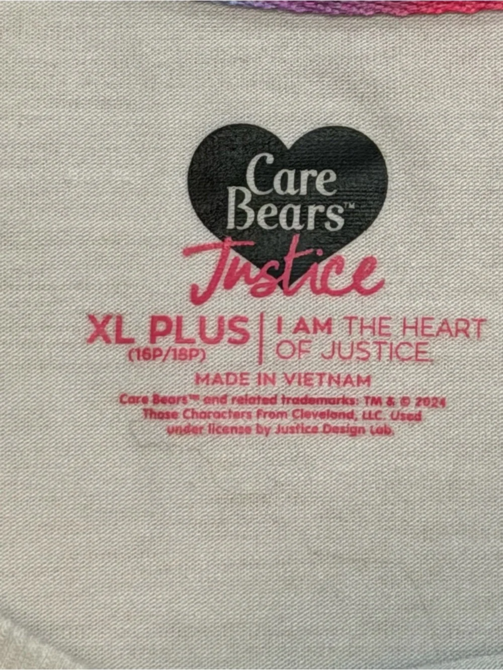 Justice care bears